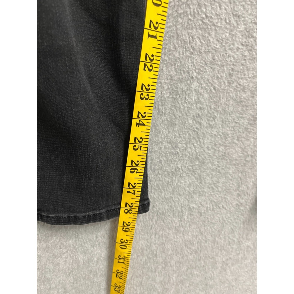 Hollister Jeans Mens 32x32 Black Denim Dark Wash All Day Comfort Slim Straight - Picture 4 of 12